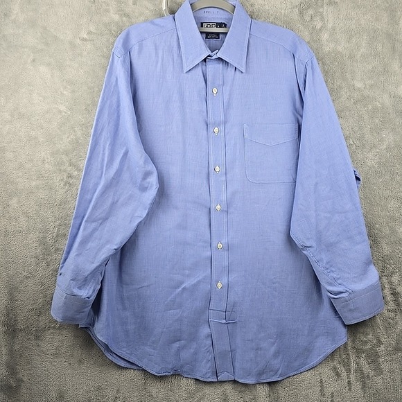 Ralph Lauren Other - Polo Ralph Lauren Button Shirt Mens 17 32/33 Blue Pinpoint‎ Andrew Dress
